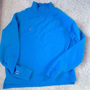 🎆🎇3for$9 Women’s Champion mock sweatshirt- Bright Blue- M